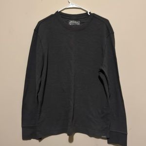 Gray long sleeved Eddie Bauer shirt, men’s Large